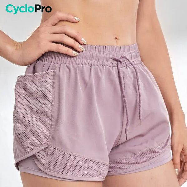 Shorts de corrida femininos - prático+