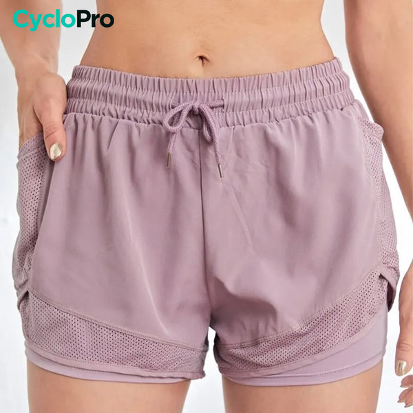 Shorts de corrida femininos - prático+