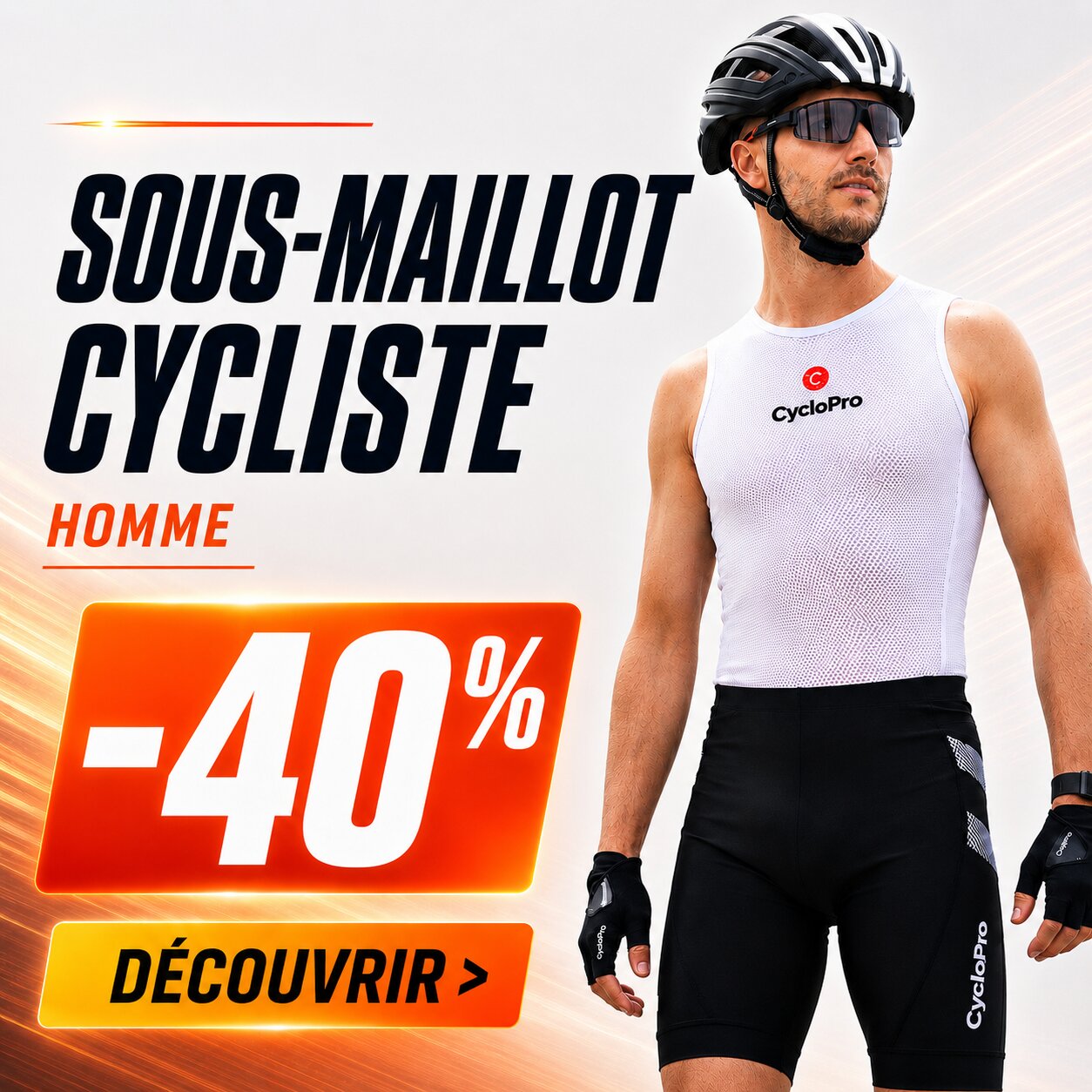 Sous maillot vélo