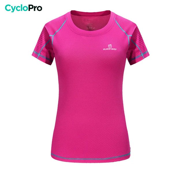 T -shirt de corrida feminina - Ultraconfort - Destockage