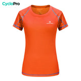 T -shirt de corrida feminina - Ultraconfort - Destockage