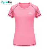 T -shirt de corrida feminina - Ultraconfort - Destockage