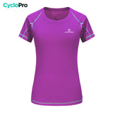 T -shirt de corrida feminina - Ultraconfort - Destockage