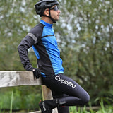 Roupa de ciclismo de inverno azul - Eklïps