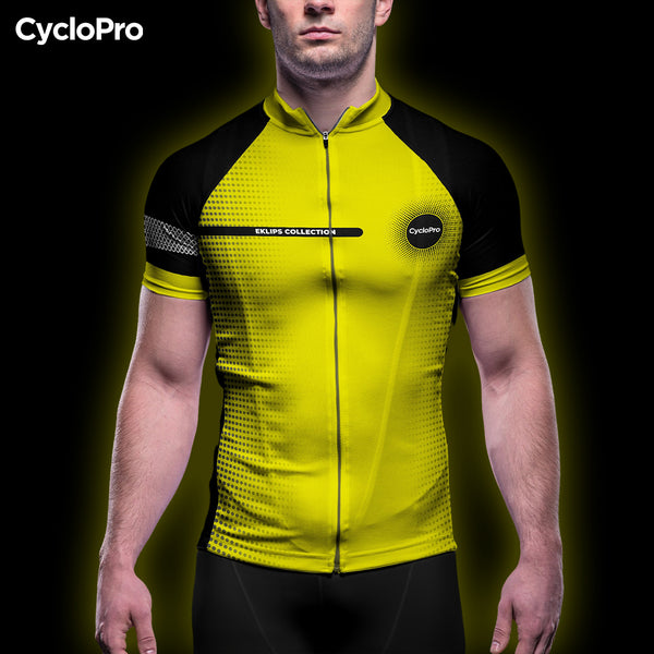 Roupa de ciclismo de verão amarelo - coleção Eklïps