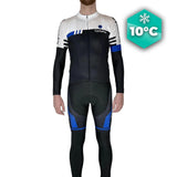 Tenue cycliste Automne Bleue et blanche - Pro+ tenue de cyclisme automne GT-Cycle Outdoor Store Avec XS 