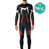 Tenue cycliste automne Noire et Rouge - Confort+ tenue de cyclisme hiver GT-Cycle Outdoor Store Rouge avec bretelles 3XL 