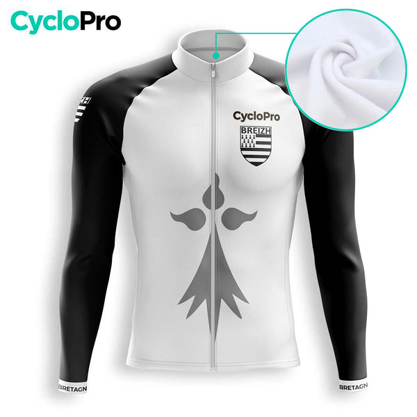 Jersey de ciclismo longa - inverno - Brittany