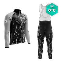 TENUE CYCLISTE HIVER GRISE - COMMANDEUR tenue de cyclisme CycloPro XS 