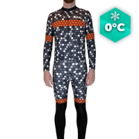 Tenue cycliste hiver Orange - Atmosphère+ tenue de cyclisme thermique GT-Cycle Outdoor Store Avec XS 
