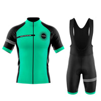 Roupa de ciclismo turquesa - coleção Eklïps