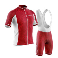 TENUE DE CYCLISME ÉTÉ HOMME ROUGE - FLUID+ Tenue de cyclisme été GT-Cycle Outdoor Store S 