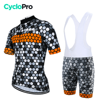 Roupa de ciclismo laranja - atmosfera+ - Destocking