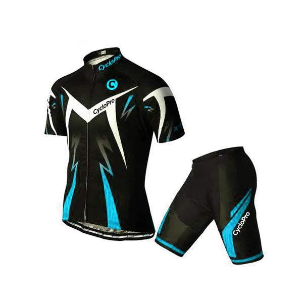 Tenue de Cycliste Route - Confort max Tenue de cyclisme été GT-Cycle Outdoor Store Bleu - Sans bretelles M 