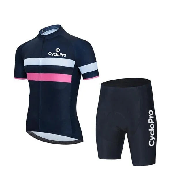 TENUE DE CYCLISTE ROUTE - ELEGANCE+ tenue cyclisme homme CycloPro Sans bretelles XXL 