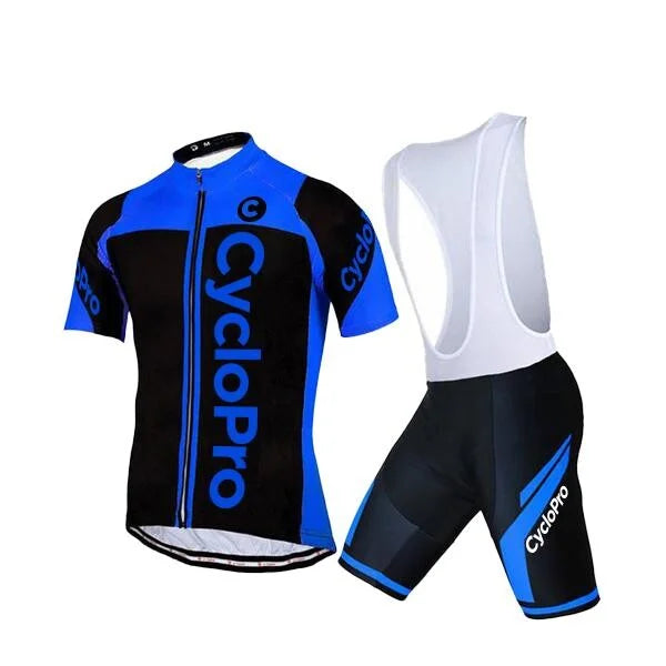 Tenue De Cycliste Route - Flash+ Tenue de cyclisme été GT-Cycle Outdoor Store Bleu / noir 3XL 