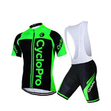 Tenue De Cycliste Route - Flash+ Tenue de cyclisme été GT-Cycle Outdoor Store Vert / noir 3XL 