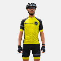 tenue eklips cycliste jaune