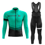 Roupa de ciclismo de inverno turquesa - Agilidade