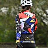 tenue thermique cyclisme mosaique femme 1