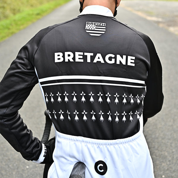 Jersey de ciclismo longa - inverno - Brittany