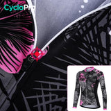 Camisa longa de ciclismo natural - inverno