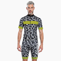 tenue cycliste ete atmosphere jaune