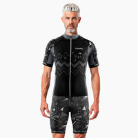 tenue cycliste ete wave noire