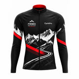 Tenue cycliste hiver noire et rouge - Route des cols - photo 7