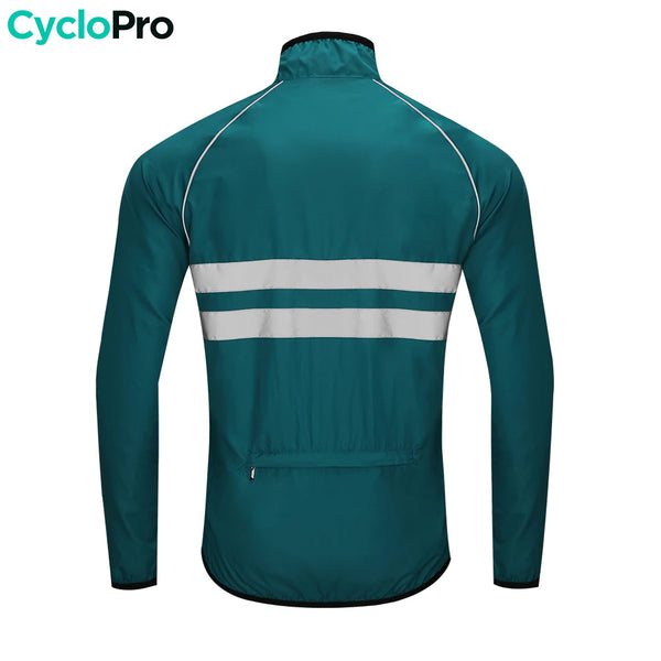 veste coupe-vent cyclisme dos 1