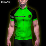 Roupa de ciclismo de verão verde - coleção Eklïps