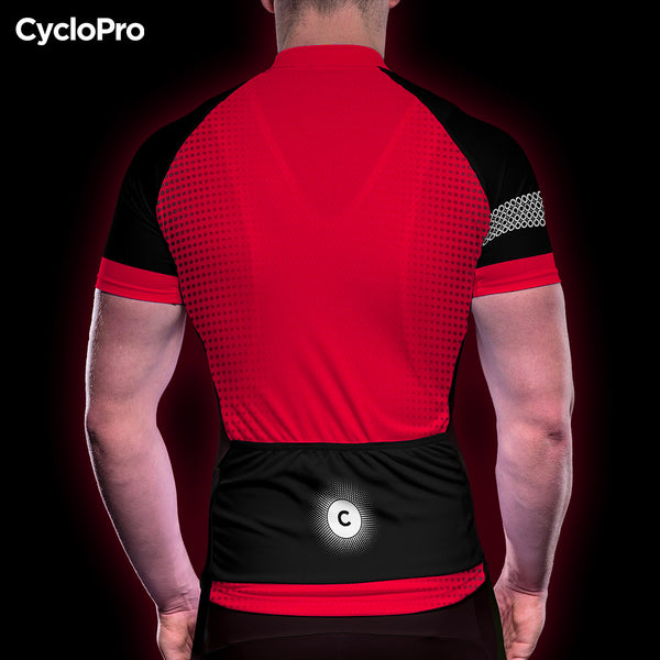 Roupa de ciclismo de verão vermelho - coleção Eklïps