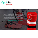 Chaussettes pour cycliste Noire Chaussettes respirantes X-TIGER Official Store 