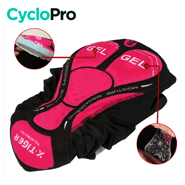 COLLANT CYCLISTE À FLEURS POUR FEMMES - AUTOMNE Collant automne femme GT-Cycle Outdoor Store 