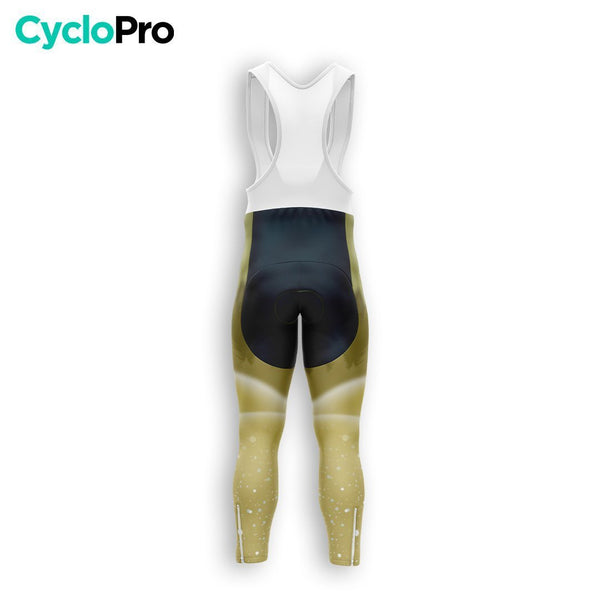 COLLANT CYCLISTE AUTOMNE HOMME JAUNE - SNOW+ cuissard long homme GT-Cycle Outdoor Store 