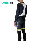 COLLANT CYCLISTE JAUNE ÉVASION+ - AUTOMNE - HOMME cuissard long homme GT-Cycle Outdoor Store 