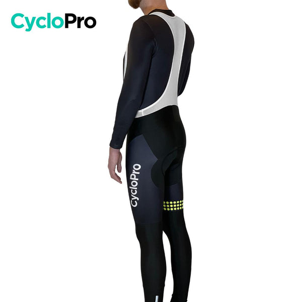 COLLANT CYCLISTE JAUNE LIBERTY+ - AUTOMNE - HOMME cuissard long homme GT-Cycle Outdoor Store 
