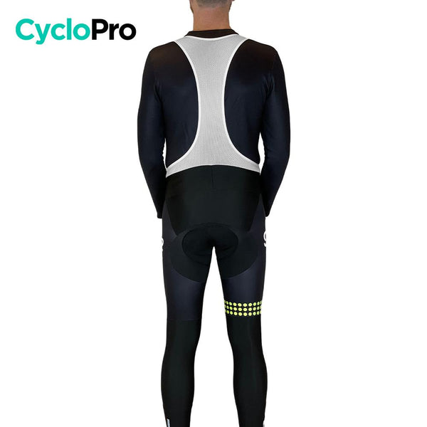 COLLANT CYCLISTE JAUNE LIBERTY+ - AUTOMNE - HOMME cuissard long homme GT-Cycle Outdoor Store 