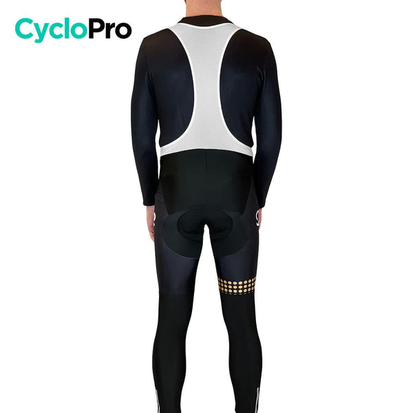 COLLANT CYCLISTE ORANGE LIBERTY+ - AUTOMNE - HOMME cuissard long homme GT-Cycle Outdoor Store 