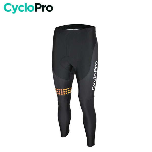 COLLANT CYCLISTE ORANGE LIBERTY+ - AUTOMNE - HOMME cuissard long homme GT-Cycle Outdoor Store XS Sans Bretelles 