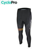 COLLANT CYCLISTE ORANGE LIBERTY+ - AUTOMNE - HOMME cuissard long homme GT-Cycle Outdoor Store XS Sans Bretelles 