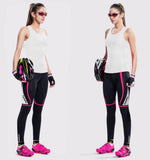 COLLANT CYCLISTE POUR FEMMES AUTOMNE BLANC - OPTIMUM+ Collant automne femme CycloPro 
