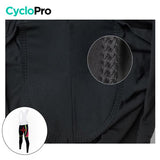 COLLANT CYCLISTE POUR FEMMES AUTOMNE BLANC - OPTIMUM+ Collant automne femme CycloPro 