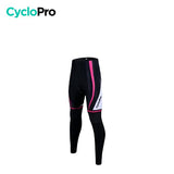 COLLANT CYCLISTE POUR FEMMES AUTOMNE BLANC - OPTIMUM+ Collant automne femme CycloPro Sans XS 