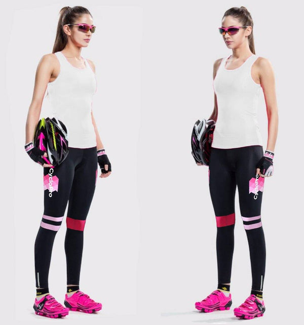 COLLANT CYCLISTE POUR FEMMES - AUTOMNE Collant automne femme CycloPro 