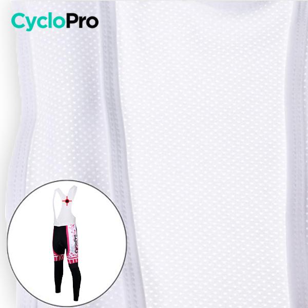COLLANT CYCLISTE POUR FEMMES AUTOMNE - FLORIS+ Collant automne femme CycloPro 