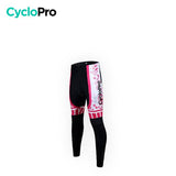 COLLANT CYCLISTE POUR FEMMES HIVER - FLORIS+ Collant automne femme CycloPro Sans XS 