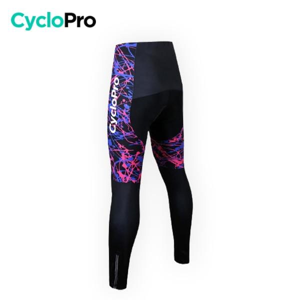 COLLANT CYCLISTE POUR FEMMES HIVER - SPLASH+ - DESTOCKAGE Collant automne femme CycloPro 
