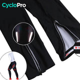 COLLANT CYCLISTE THERMIQUE BLEUE - HIVER - HOMME Cuissard long pour homme GT-Cycle Outdoor Store 