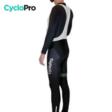 COLLANT CYCLISTE VERT LIBERTY+ - HIVER collant thermique homme GT-Cycle Outdoor Store 